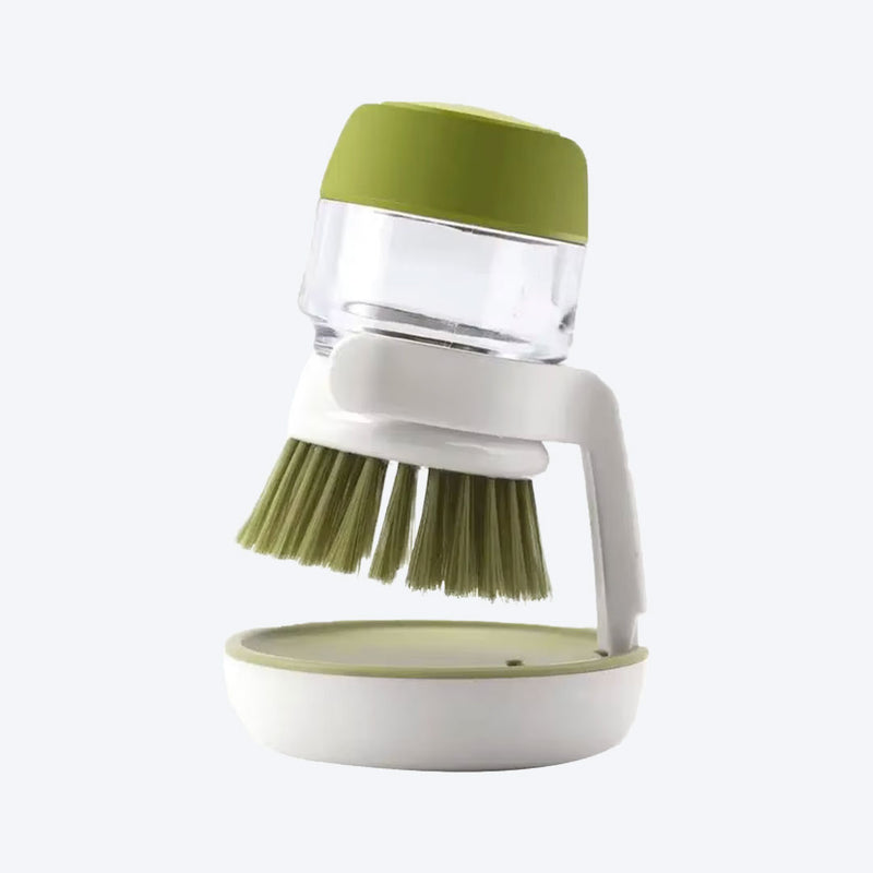 Brosse à vaisselle avec distributeur de savon-2