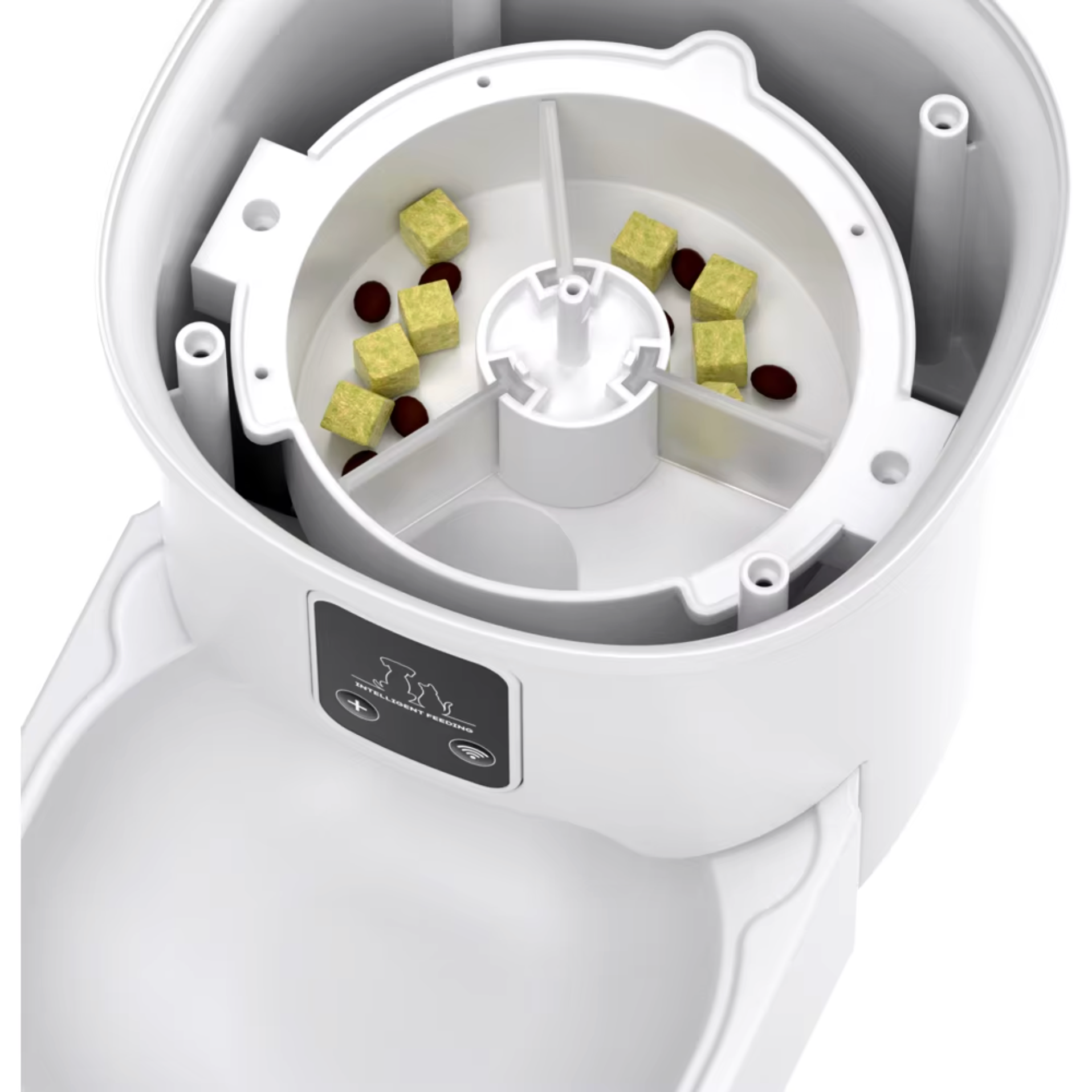 Distributeur de croquettes automatique pour chat/chien 4L avec contrôle à distance-5