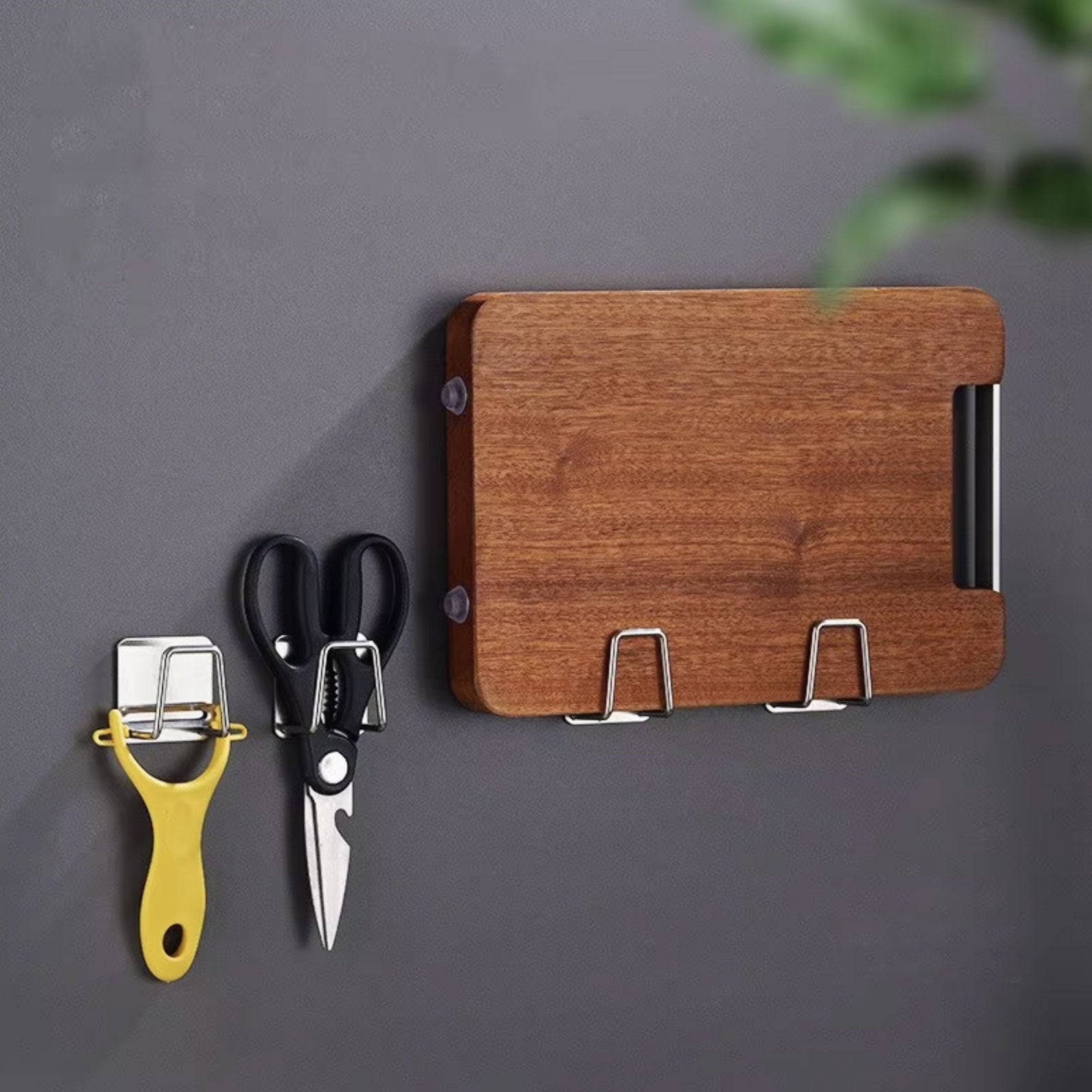 Porte éponge mural en acier inoxydable-4