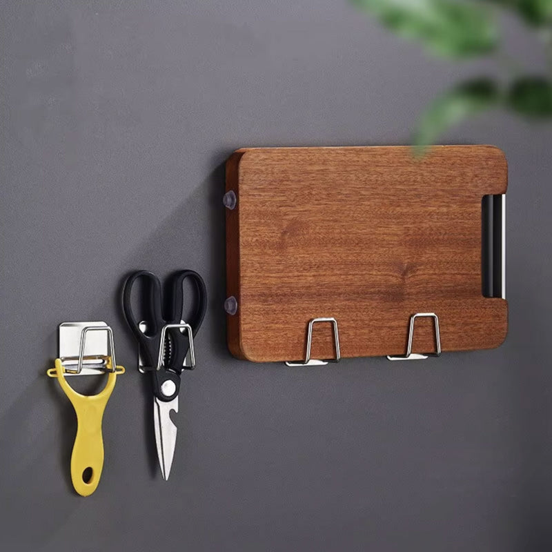 Porte éponge mural en acier inoxydable-4