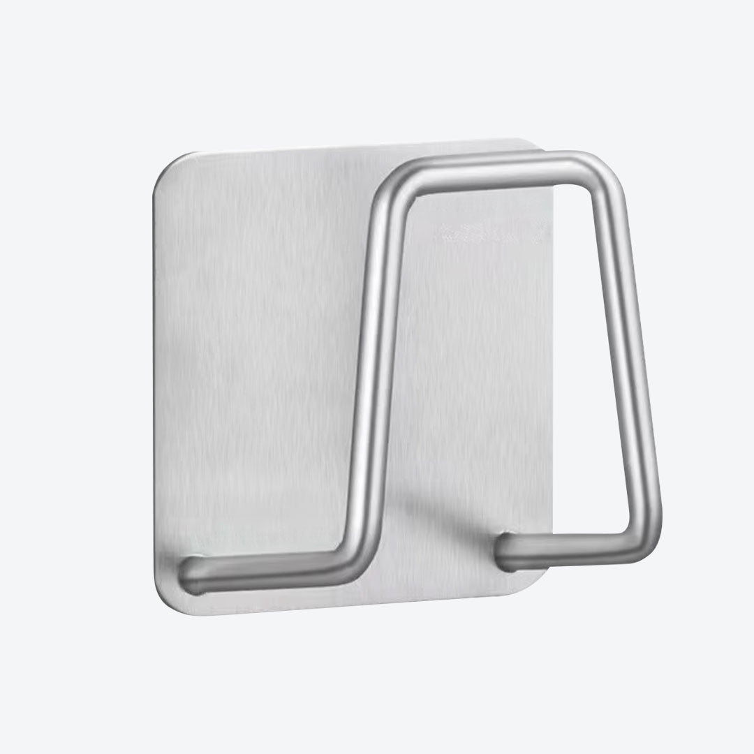 Porte éponge mural en acier inoxydable