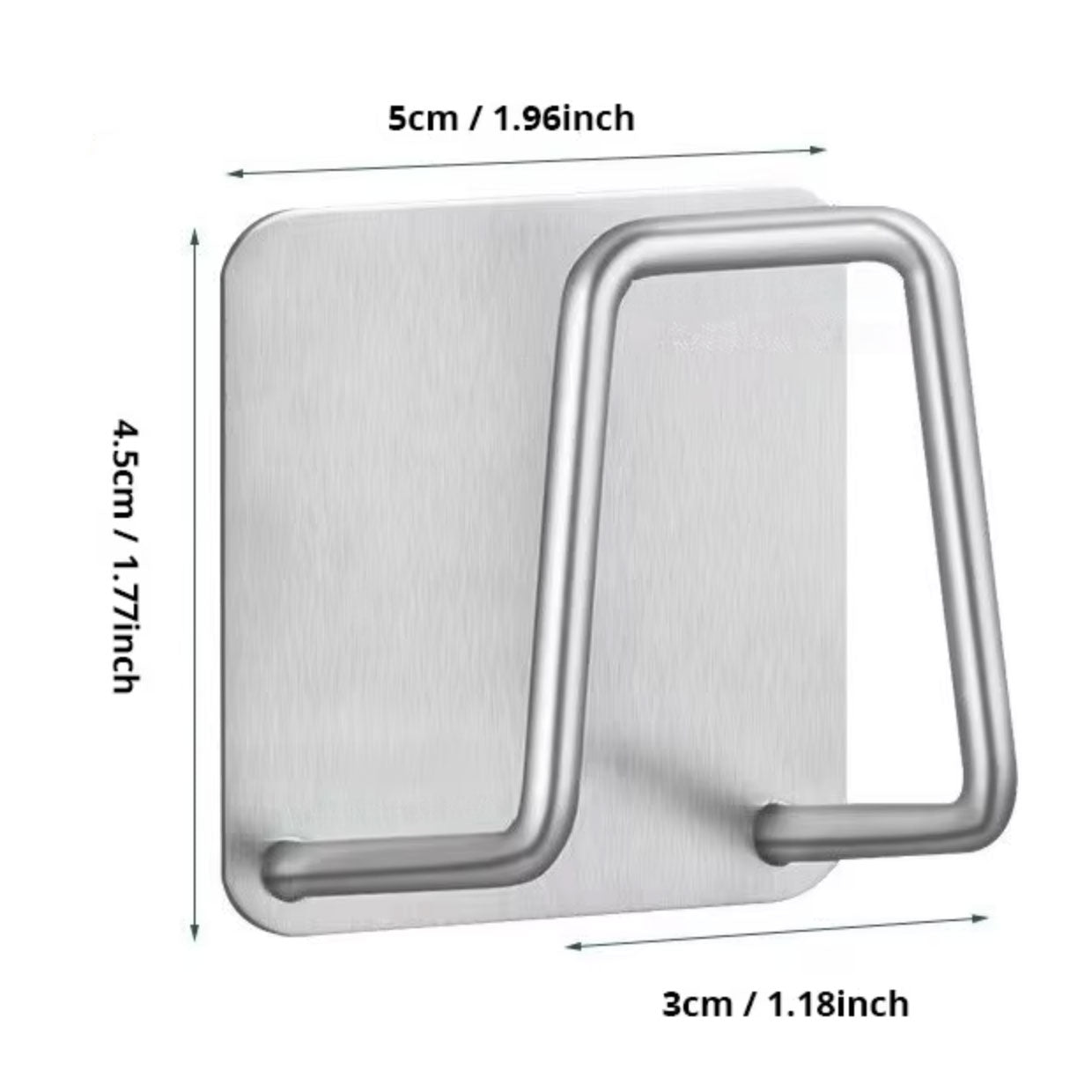 Porte éponge mural en acier inoxydable-7