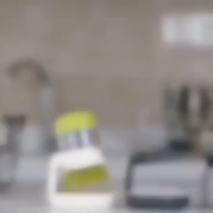 Brosse à vaisselle avec distributeur de savon-3